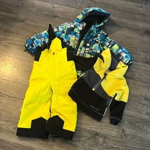Boys 3 T Obermeyer Ski set